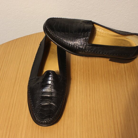 MC_ Genuine Ostrich Leather Shoes main image 4